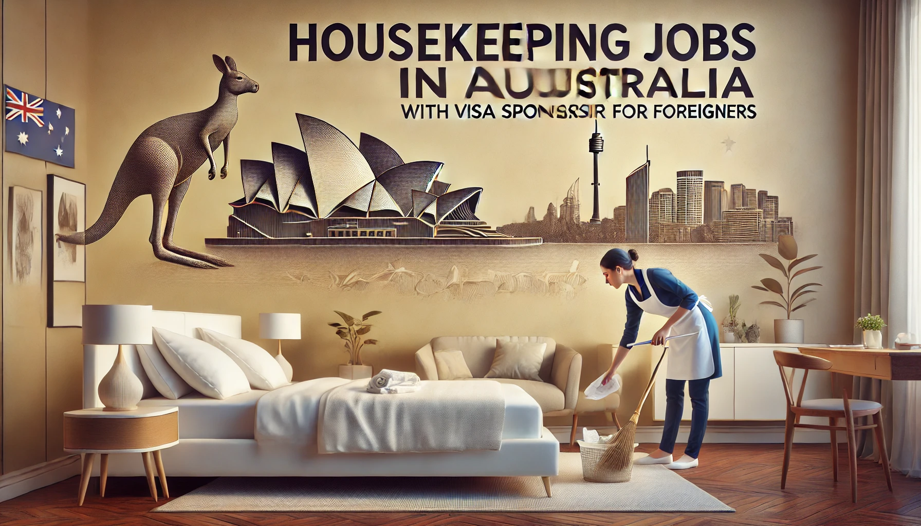 Housekeeping Jobs in Australia with Visa Sponsorship for Foreigners.